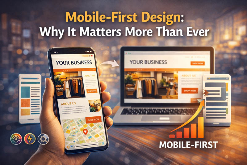 Mobile-first web design