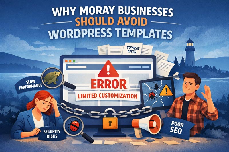 WordPress template problems
